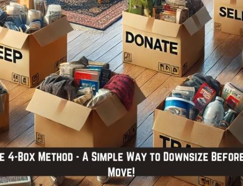 The 4-Box Method – A Simple Way to Downsize Before a Move!